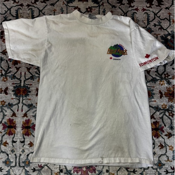 Vintage Other - 🇨🇦Vintage Hard Rock Cafe Canada T Shirt Size Large CANADA DAY 96'- Edmonton